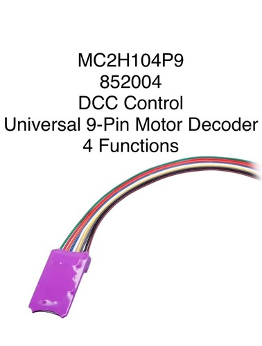 Soundtraxx mc2h104p9 decoder - soundtraxx,