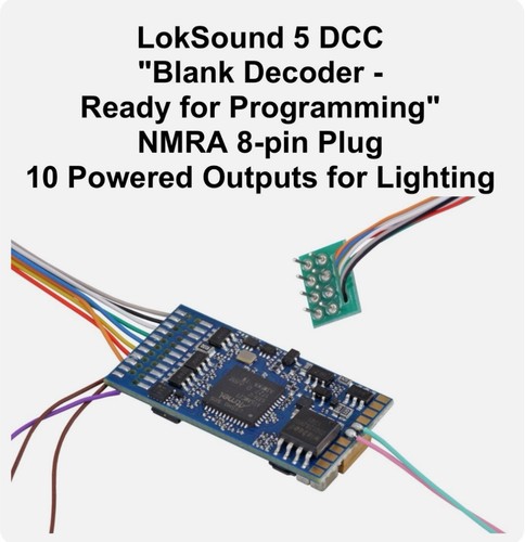 Loksound dcc nmra - nmra, 8