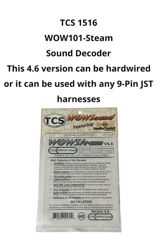 Tcs 1516 wow101 steam - wow101-steam, dcc