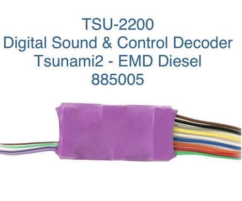 Soundtraxx tsu 2200 - soundtraxx, tsunami2